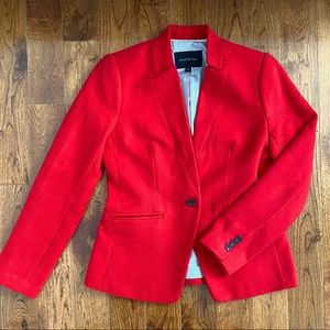 Banana Republic Women Blazer size 6 Regular Red